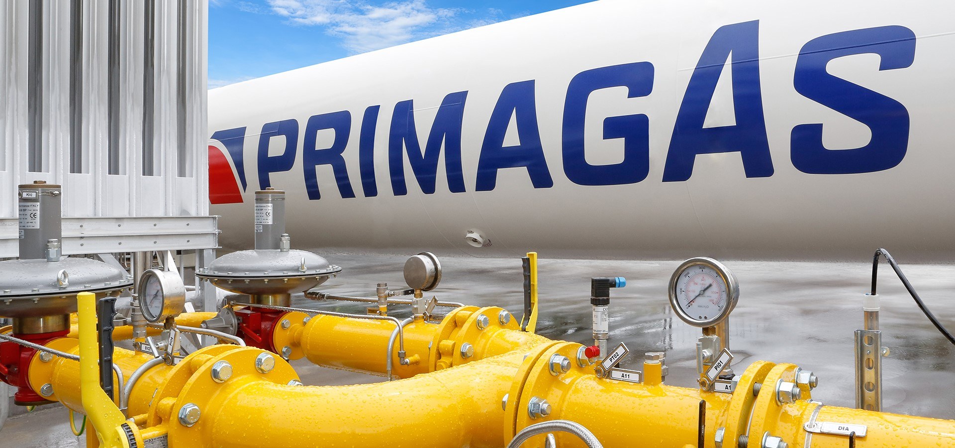 PRIMAGAS - Liquified Natural Gas LNG, Flüssigerdgas