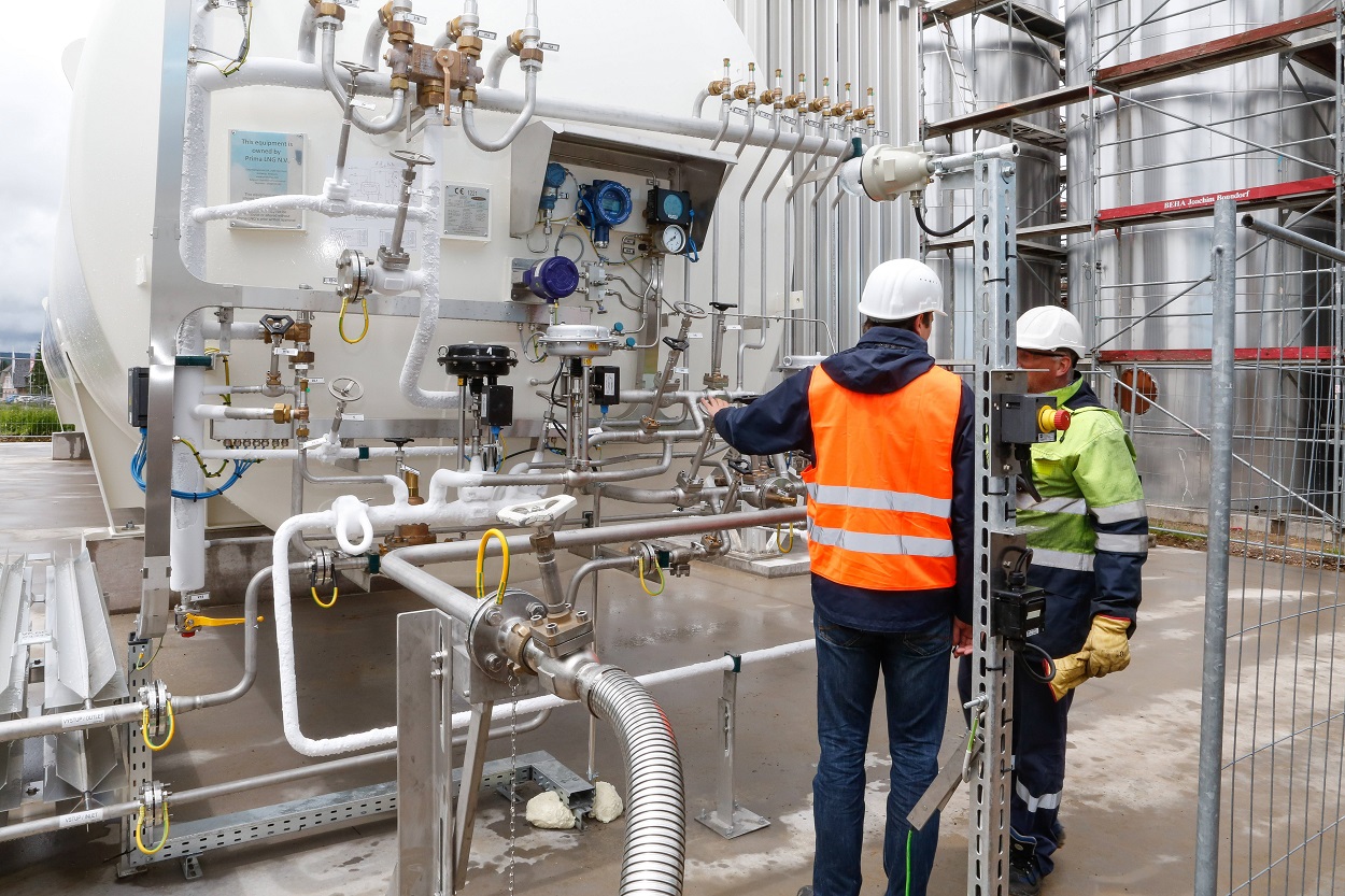 PRIMAGAS LNG - Servicespektrum - Lieferung und Service