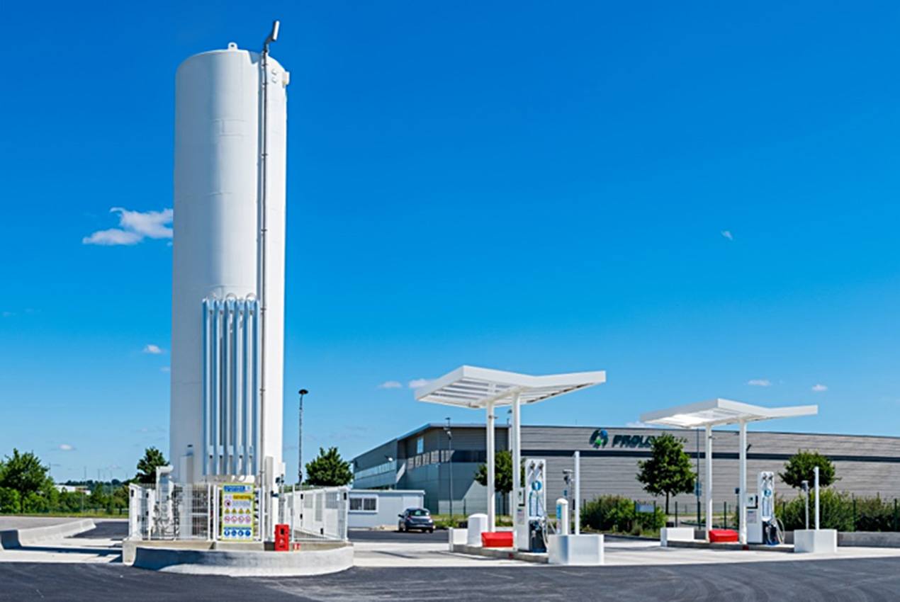 PRIMAGAS LNG Tankstelle - öffentliche LNG-Tankstelle
