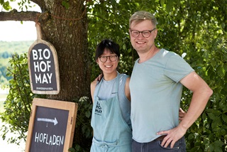 PRIMAGAS Futuria - Propan, Referenz, Bio Hof May, Herr und Frau May